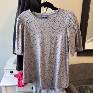 Democracy Charcoal Speckled Tee